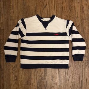 Hatley Navy and White Sweater